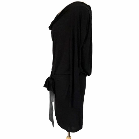 NWT Haute Hippie Draped Front Low Back Dress SZ L MSRP $395 - Picture 4 of 9